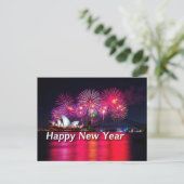 Sydney New Year Fireworks Postkarte (Stehend Vorderseite)