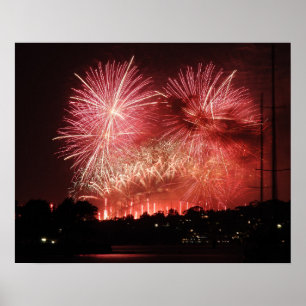 Sydney New Year's Eve Fireworks Poster
