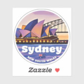 Sydney, NSW Australia Aufkleber (Blatt)
