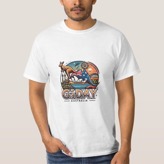 Sydney Opal Australien T-Shirt (Vorderseite)