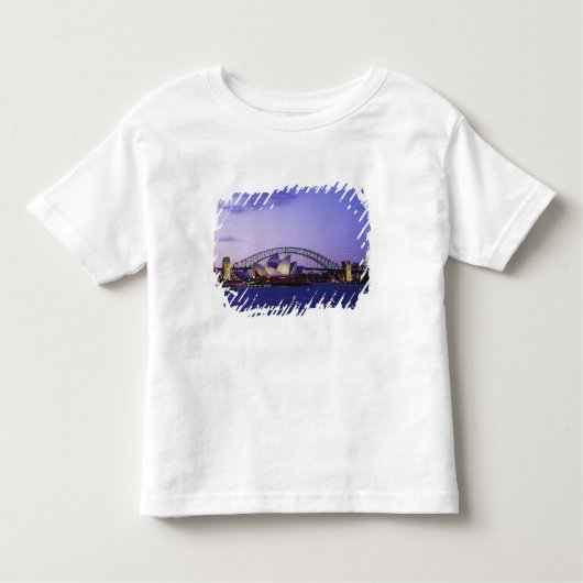 Sydney Opera House and Harbour, New South 2 Kleinkind T-shirt (Vorderseite)