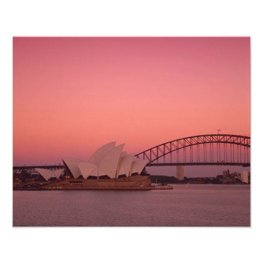 Sydney Opera House and Harbour, New South Fotodruck (Vorne)