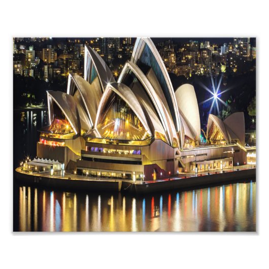 Sydney - OPERA HOUSE - Ansicht Fotodruck (Vorne)