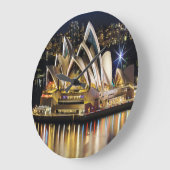 Sydney - OPERA HOUSE - Ansicht Große Wanduhr (Winkel)