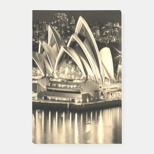 Sydney - OPERA HOUSE - Ansicht Post-it Klebezettel (Vorderseite)