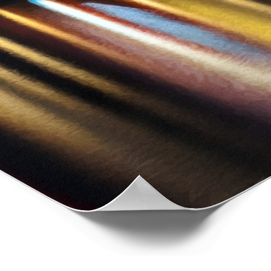 Sydney - OPERA HOUSE - Ansicht Poster (Ecke)