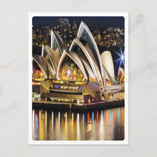Sydney - OPERA HOUSE - Ansicht Postkarte (Vorderseite)