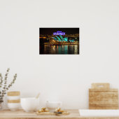 Sydney Opera House At Night 2 - Australien Poster (Küche)