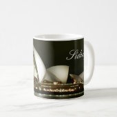 Sydney Opera House at Night, Sydney, Australien Ta Kaffeetasse (VorderseiteRechts)