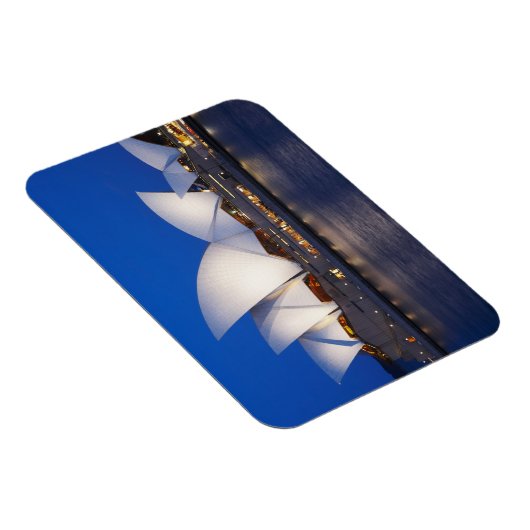 Sydney Opera House at Night, Sydney, New South Magnet (Rechte Seite)