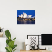 Sydney Opera House at Night, Sydney, New South Poster (Heimbüro)
