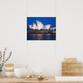 Sydney Opera House at Night, Sydney, New South Poster (Küche)