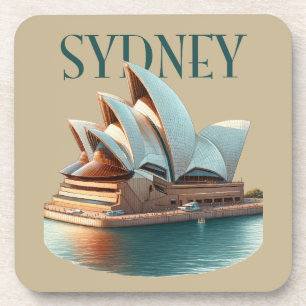 Sydney Opera House Australia Getränkeuntersetzer