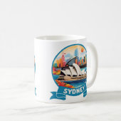 Sydney Opera House Australia Kaffeetasse (VorderseiteRechts)