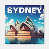 Sydney Opera House Australia Magnet (Vorne)