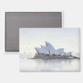 Sydney Opera House Australia Magnet (Vorderseite/Rückseite)