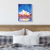 Sydney Opera House, Australia Painting Leinwanddruck (Insitu (Schlafzimmer))