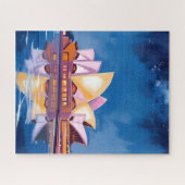 Sydney Opera House, Australia Painting Puzzle (Horizontal)