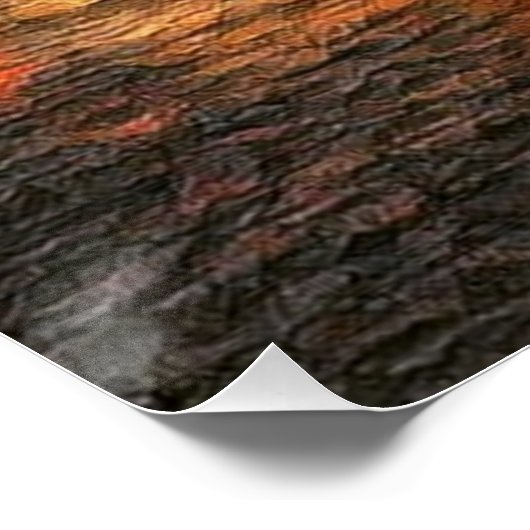 Sydney Opera House, Australia Poster (Ecke)