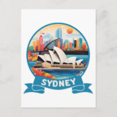 Sydney Opera House Australia Postkarte (Vorderseite)