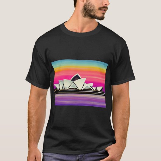 Sydney Opera House Australia T-Shirt (Vorderseite)