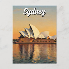 Sydney Opera House Australia Travel Postkarte