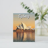 Sydney Opera House Australia Travel Postkarte (Stehend Vorderseite)