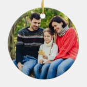 Sydney Opera House Australia Trip Custom Foto Keramik Ornament (Hinten)