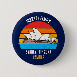 Sydney Opera House Australia Trip Individuelle Nam Button
