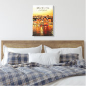 Sydney Opera House, Australien Canvas Print Leinwanddruck (Insitu (Schlafzimmer))