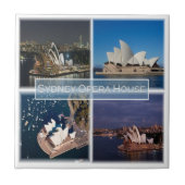 SYDNEY, OPERA HOUSE, Australien, Fliese (Vorderseite)