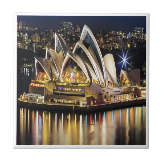 SYDNEY, OPERA HOUSE, Australien, Fliese (Vorderseite)
