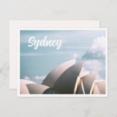 Sydney Opera House Australien Foto Postkarte (Vorne/Hinten)