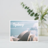 Sydney Opera House Australien Foto Postkarte (Stehend Vorderseite)