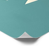 Sydney Opera House Australien Gemälde Souvenir Poster (Ecke)