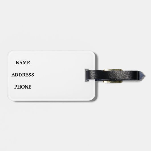 SYDNEY - OPERA HOUSE - AUSTRALIEN GEPÄCKANHÄNGER (Rückseite horizontal)