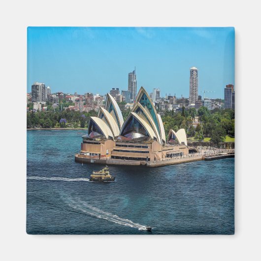 SYDNEY, OPERA HOUSE, Australien, Kühlschrank Magnet (Vorne)