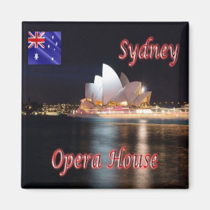 SYDNEY, OPERA HOUSE, Australien, Kühlschrank Magnet