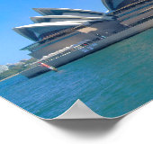 Sydney Opera House, Australien Poster (Ecke)