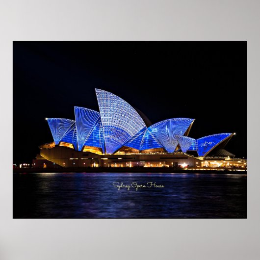 Sydney Opera House, Australien Poster (Vorne)