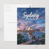 Sydney Opera House Australien Postkarte (Vorne/Hinten)