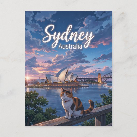 Sydney Opera House Australien Postkarte (Vorderseite)
