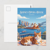 Sydney Opera House Australien Postkarte (Vorne/Hinten)