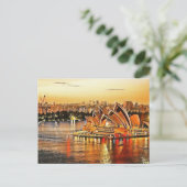 Sydney Opera House, Australien Postkarte (Stehend Vorderseite)