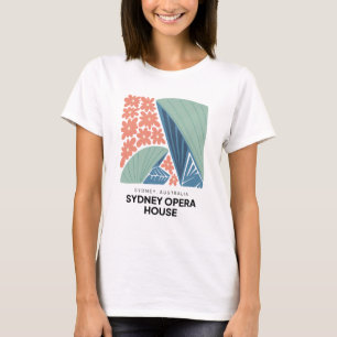 Sydney Opera House Australien Reisen Florenz T-Shirt