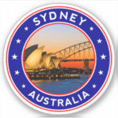 Sydney Opera House, Australien, Sydney Aufkleber (Vorderseite)