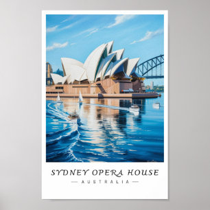 Sydney Opera House Australien Wandkunst Poster