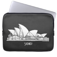 Sydney Opera House Australien zeichne Souvenir