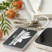 Sydney Opera House Australien zeichne Souvenir Schlüsselanhänger (Vorderseite rechts)