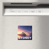 Sydney Opera House Australische Sonnenuntergangsbr Magnet (In Situ (Geschirrspüler))